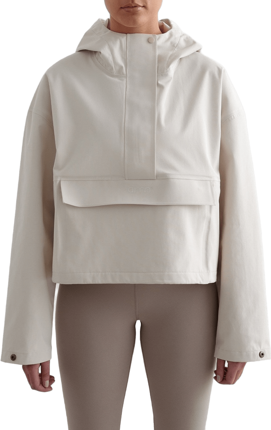 Waterproof Anorak, från aim'n, i färgen clay.