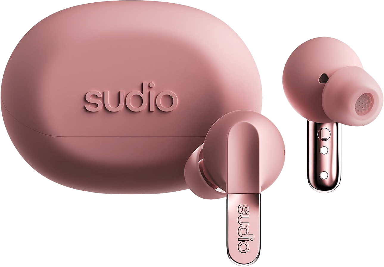 Sudio N3 Pro, från Sudio, i färgen rose pink.