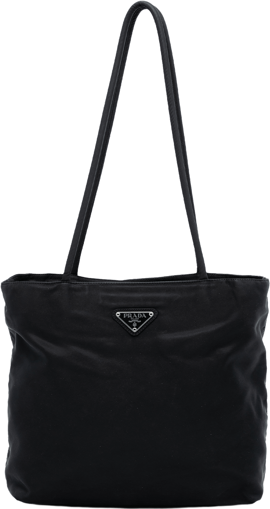 Prada Tessuto Tote, från Luxclusif, i färgen black.