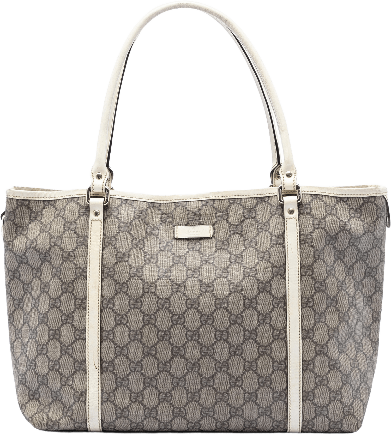 Gucci Medium Gg Supreme Joy Tote, från Luxclusif, i färgen beige.