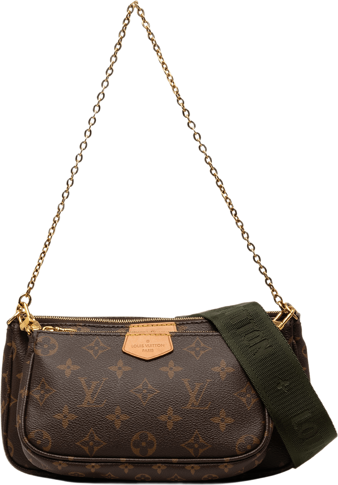 Louis Vuitton Monogram Multi Pochette Accessoires, från Luxclusif, i färgen brown.