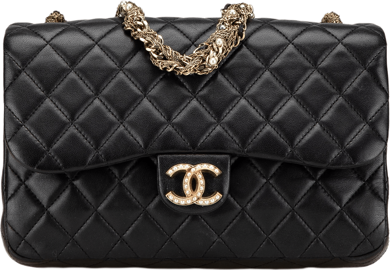 Chanel Medium Quilted Lambskin Westminster Pearl Flap