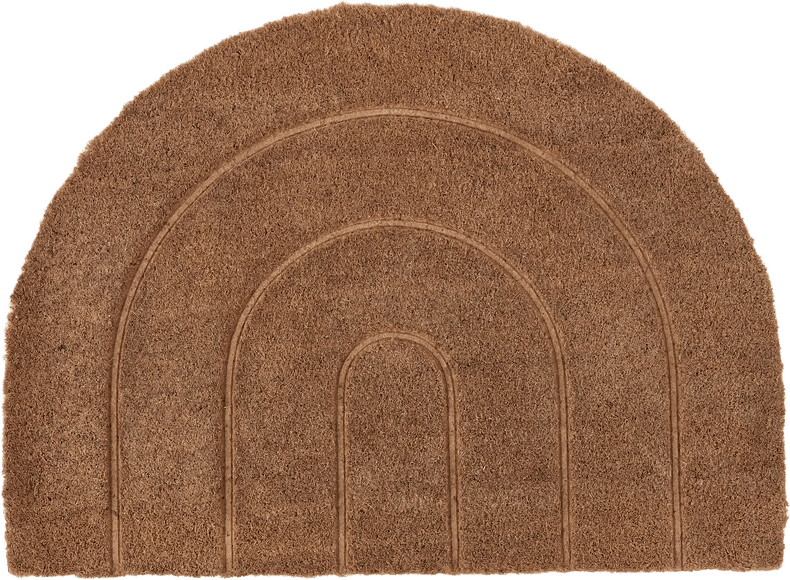 Rainbow Doormat, från OYOY Living, i färgen nature.