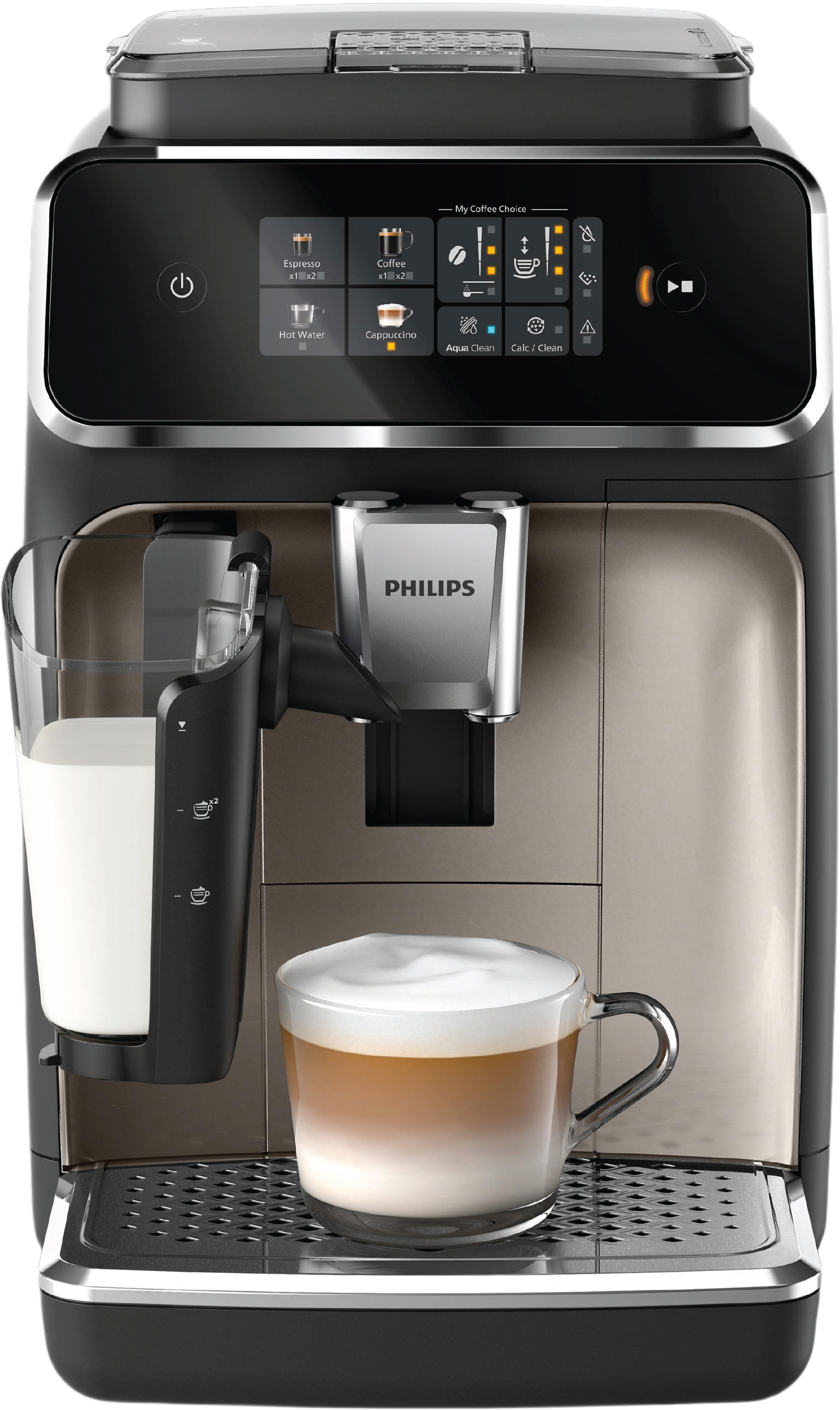 Helautomatisk Espressomaskin Ep2336/40 Series 2300, från Philips, i färgen svart.