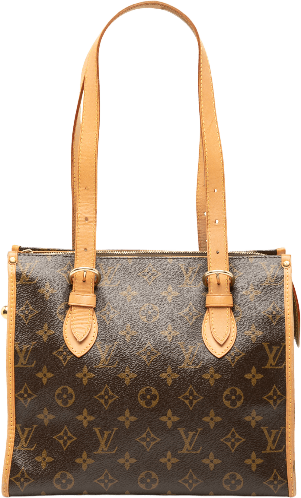 Louis Vuitton Monogram Popincourt Haut, från Luxclusif, i färgen brown.