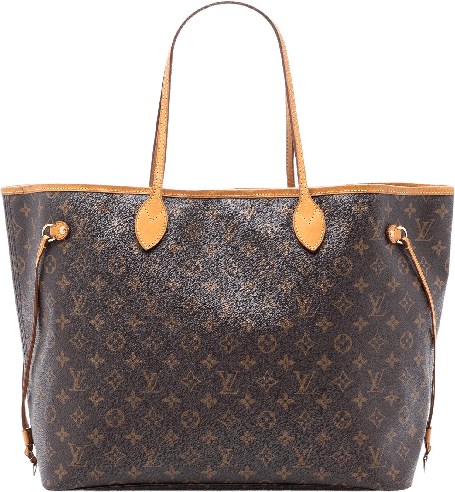 Louis Vuitton Monogram Neverfull Gm, från Luxclusif, i färgen brown.