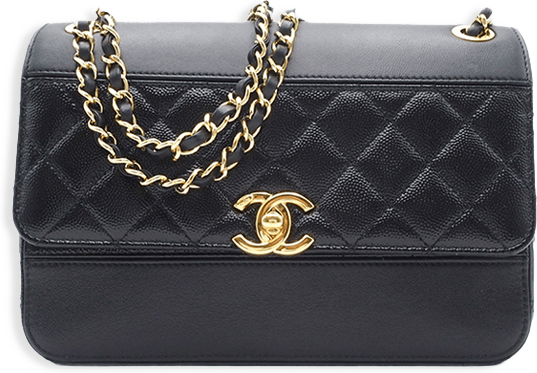 Chanel Caviar Cc Crossbody Bag