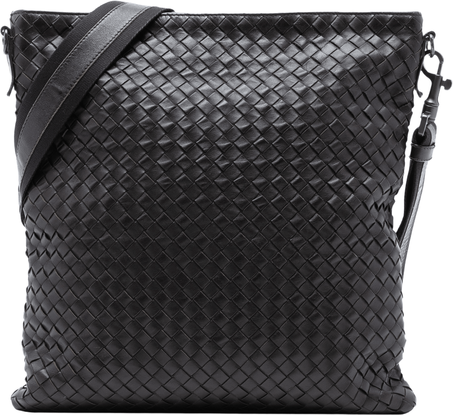 Bottega Veneta Nappa Intrecciato Vn Crossbody, från Luxclusif, i färgen dark brown.