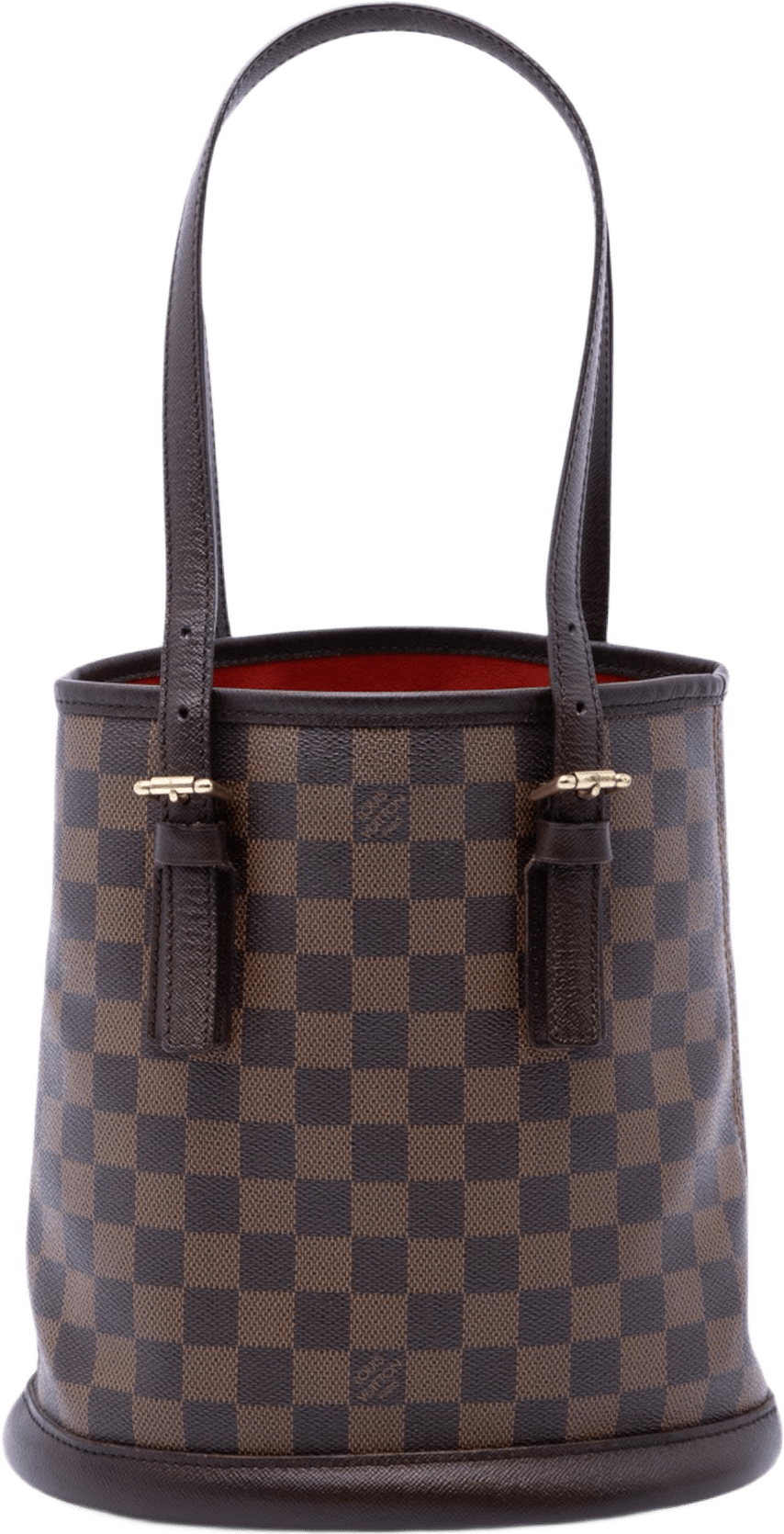 Louis Vuitton Damier Ebene Marais, från Luxclusif, i färgen brun.