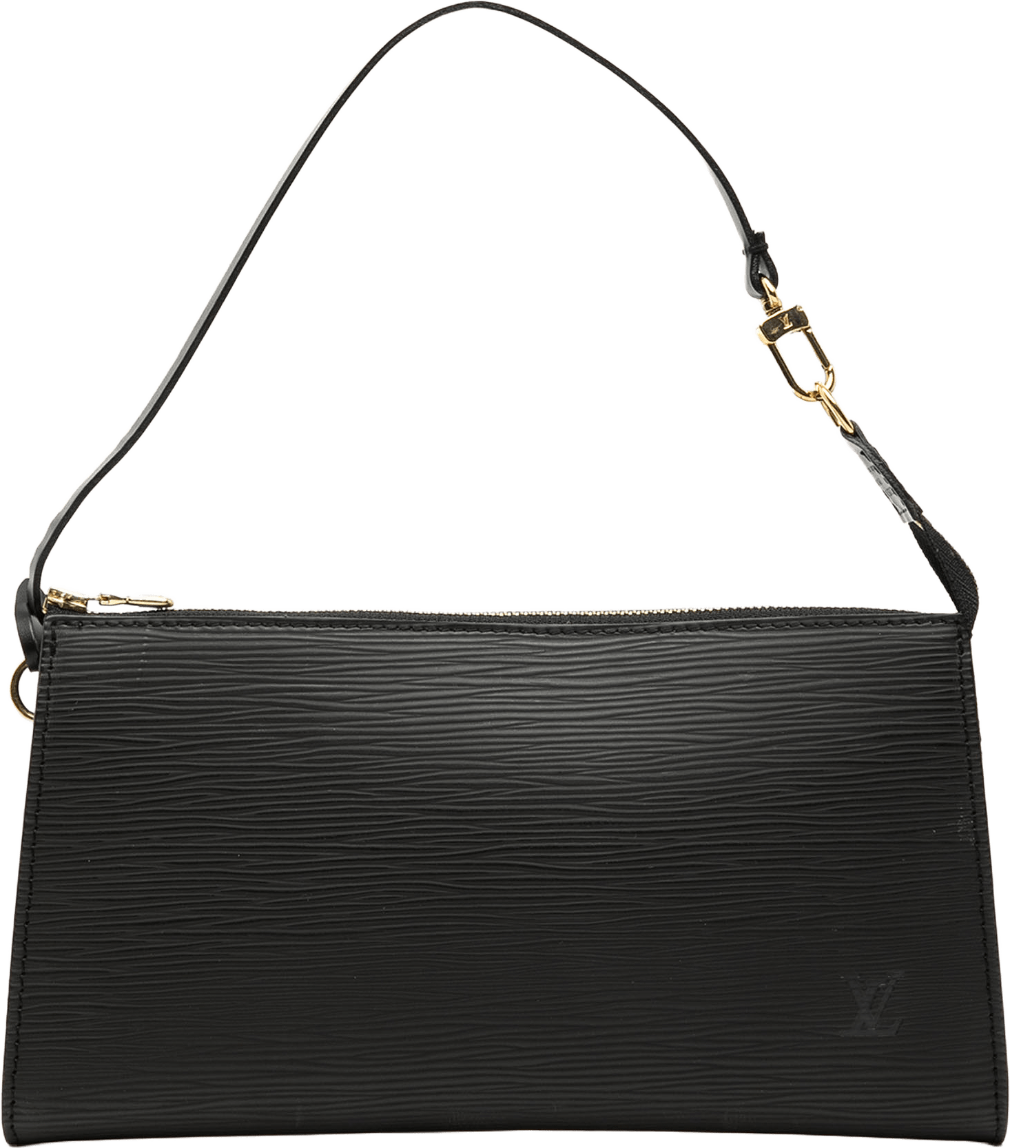 Louis Vuitton Epi Pochette Accessoires, från Luxclusif, i färgen black.