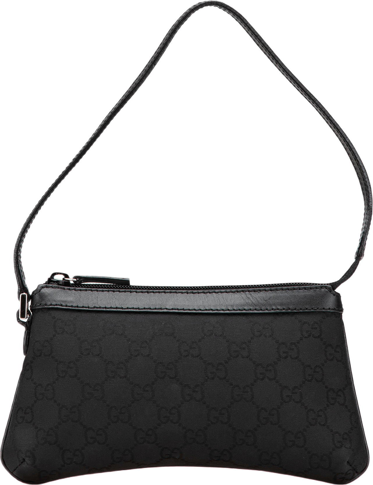 Gucci Gg Nylon Shoulder Bag, från Luxclusif, i färgen black.