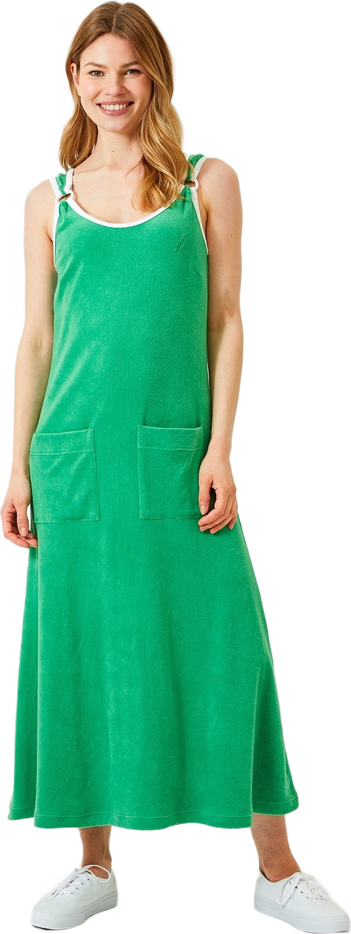 - Debby Dress Green, från Jumperfabriken, i färgen green.