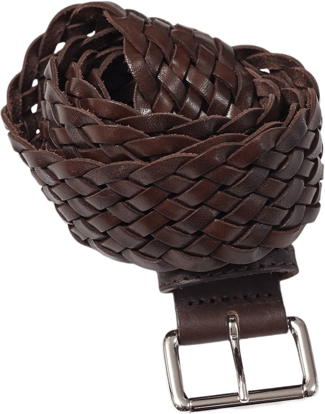 Vernassa Braided Belt, från Newhouse, i färgen brun.