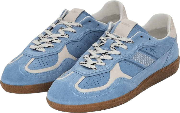 Tb.490 Rife Cornflower Blue Cream Leather Sneakers