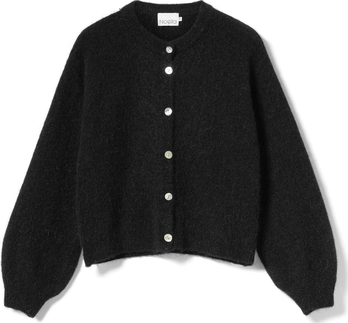 Kae Knit Cardigan - Black, från Noella, i färgen black.