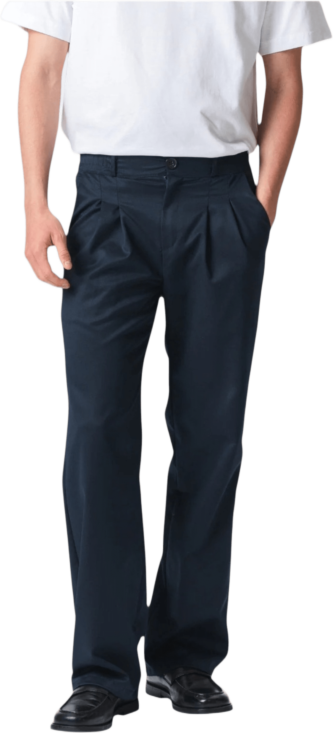 Performancebyxor - Bred Passform, från TeeShoppen, i färgen marin.