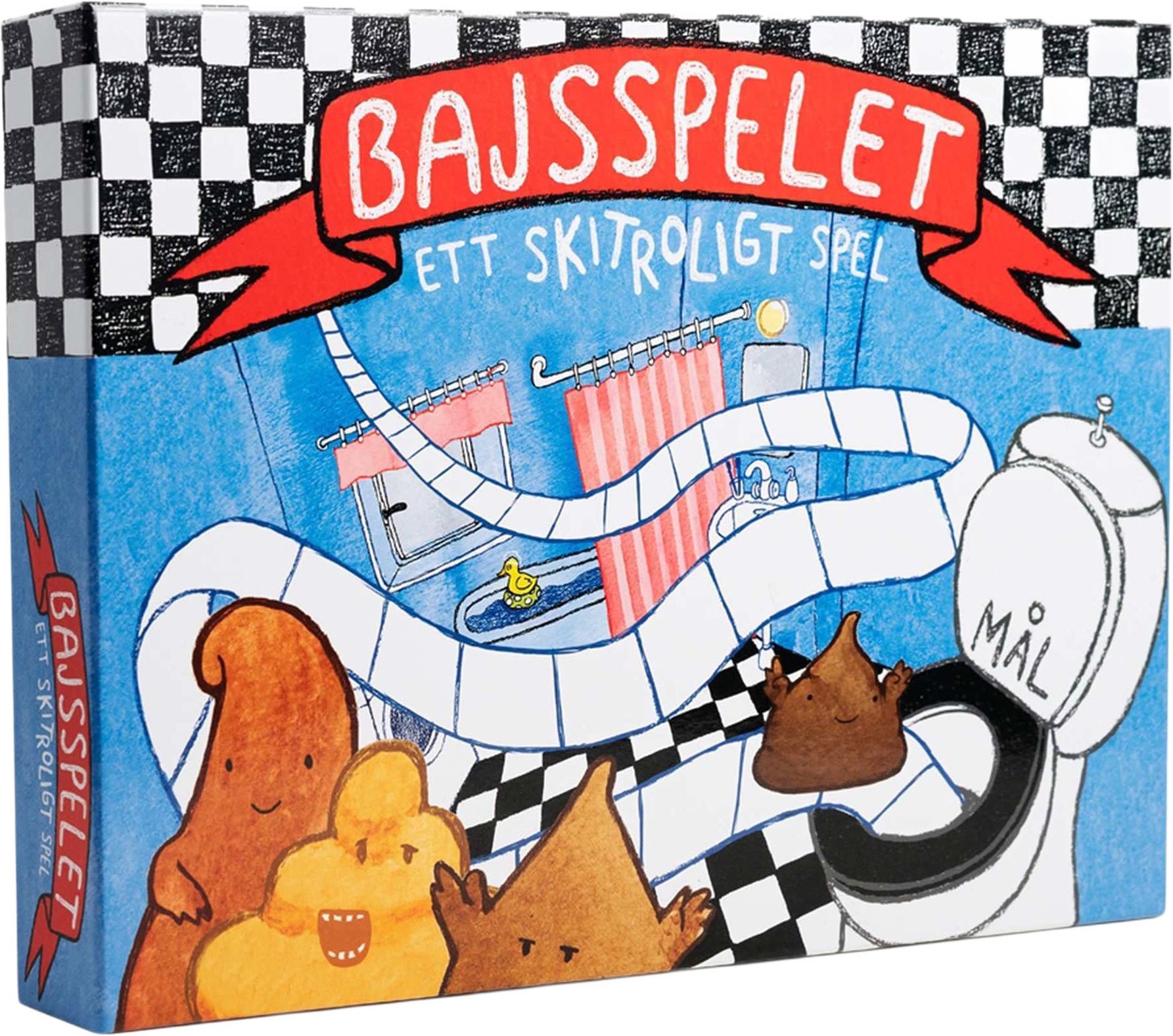 Spel Bajsspelet, från Nicotext, i färgen multi.