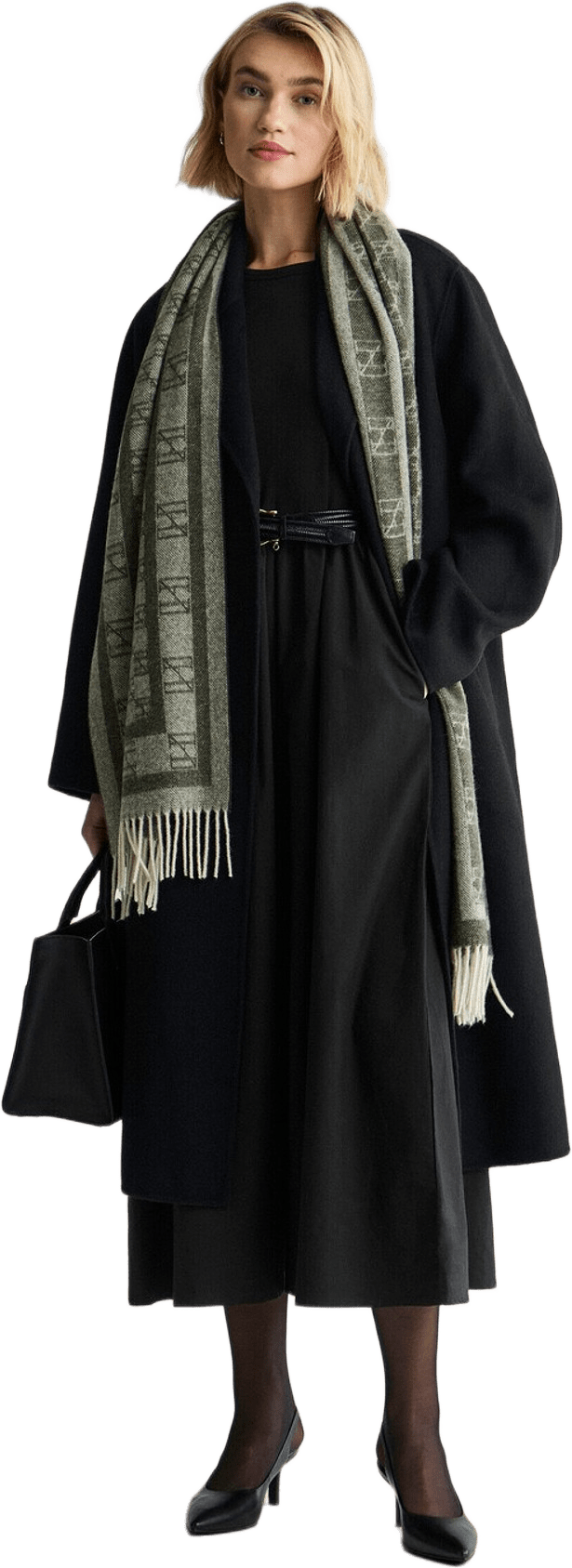 Kappa Isabel Double Face, från Newhouse, i färgen svart.