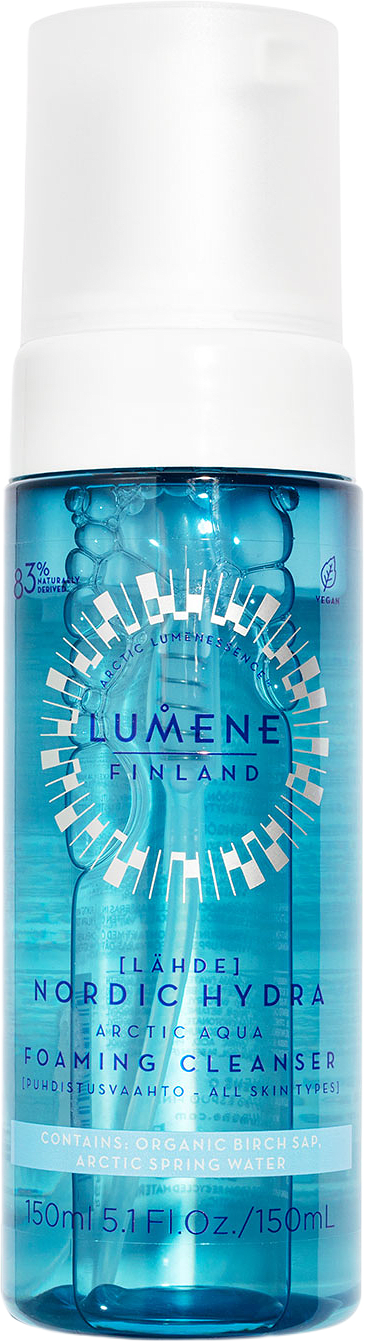Lähde NORDIC HYDRA Foaming Cleanser, från Lumene.
