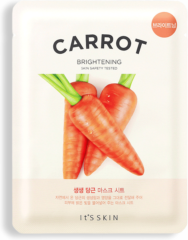 The Fresh Carrot Sheet Mask