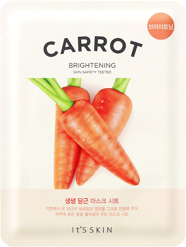 The Fresh Carrot Sheet Mask, från It'S SKIN.