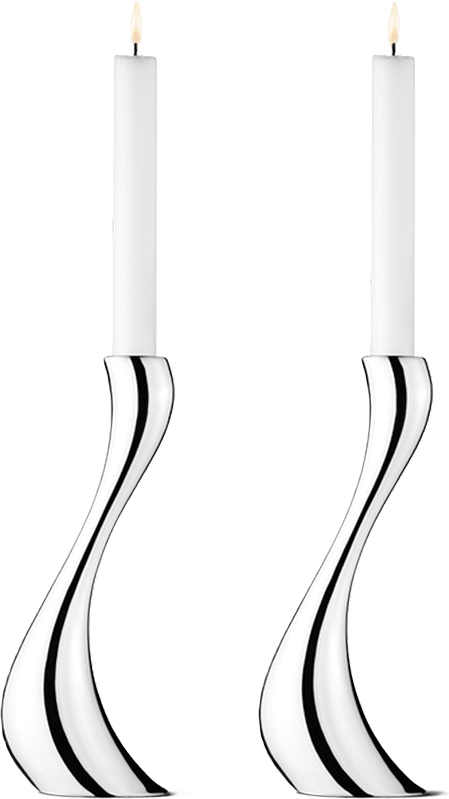 Ljushållare, 2-pack, Cobra, från Georg Jensen.