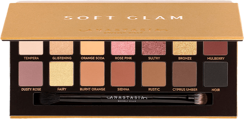 Soft Glam Eyeshadow Palette, från Anastasia Beverly Hills, i färgen Soft Glam.