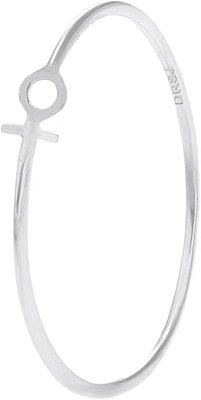 Women Unite drop ring, 16,5, från Drakenberg Sjölin, i färgen Silver.