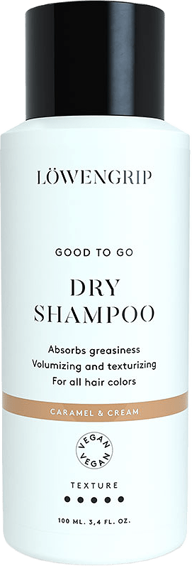 Good To Go - Dry Shampoo Caramel & Cream Travelsize, 100 ml, från LÖWENGRIP.