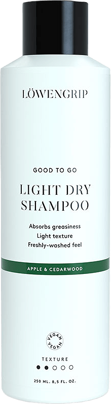 Good To Go Light Apple & Cedarwood - Dry Shampoo, från LÖWENGRIP.