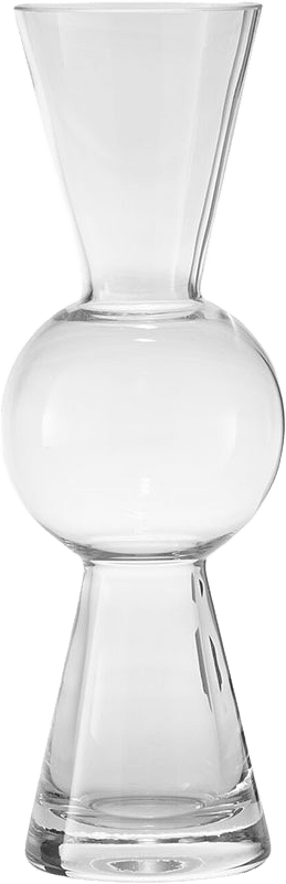 Vas Bon Bon, från Design House Stockholm, i färgen Clear.