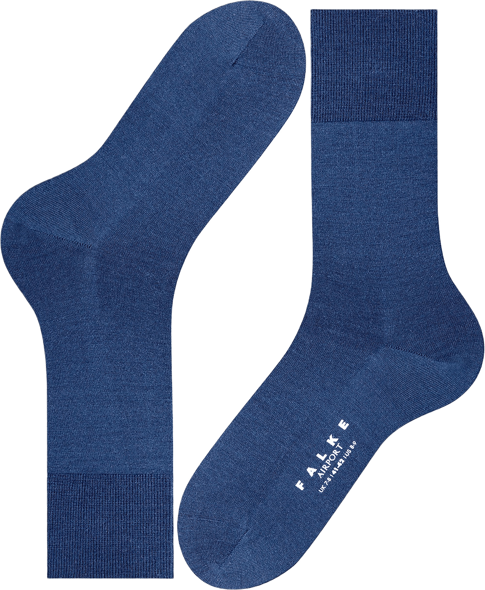 Airport Socks, från Falke, i färgen Blue.