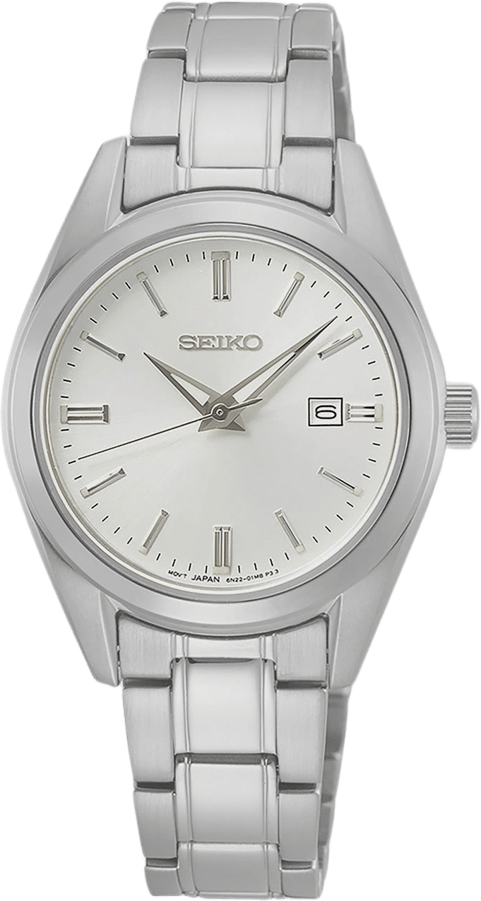 Seiko Classic Silver/stål, Stållänk - Sur633p1, från Seiko, i färgen 1.