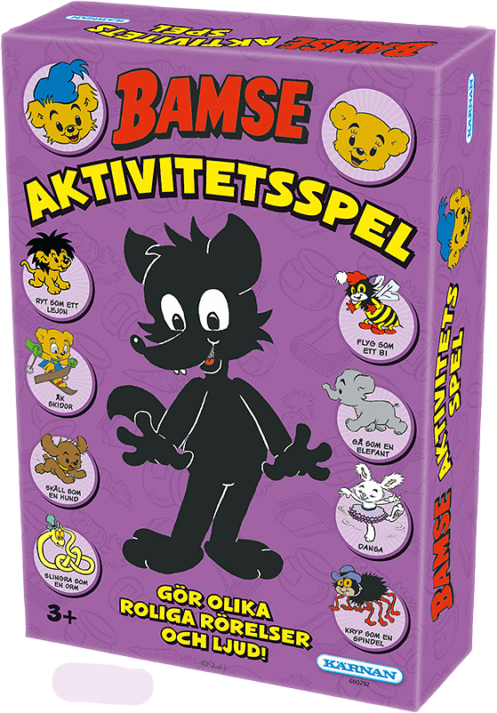 Bamse, Aktivitetsspel, från BAMSE.