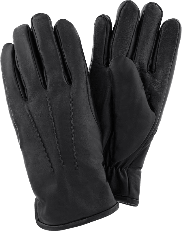 Herrhandske Fårnappa Denta, från HK Handskompaniet, i färgen Black.