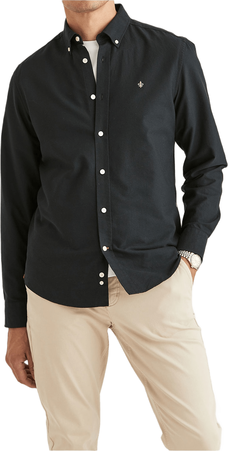 Douglas Shirt, från Morris, i färgen Black.