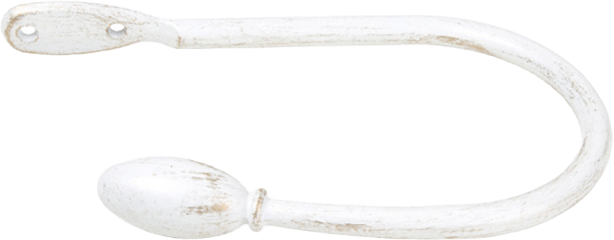 Drops gardinomtag, 9,5 cm, 2 st, från Kirsch, i färgen Antique Gold.