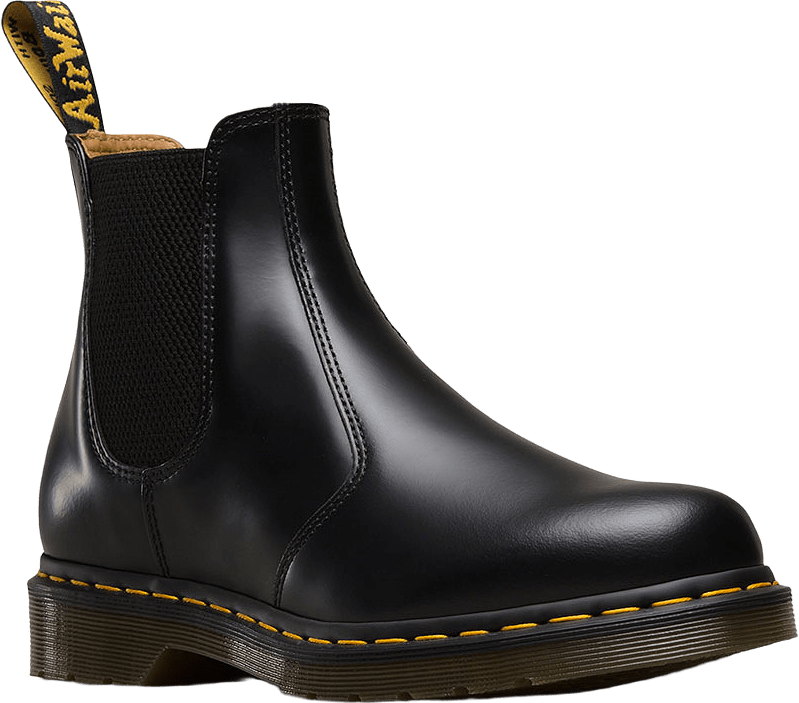 2976 Yellow Stitch, från Dr. Martens, i färgen Black.
