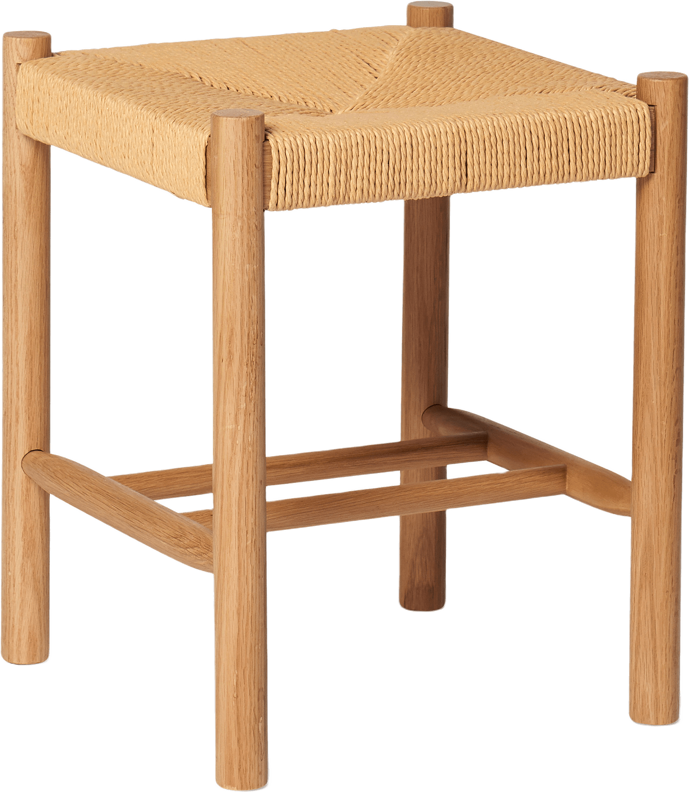 Pall med flätad sits ALMA, från Åhléns Home.