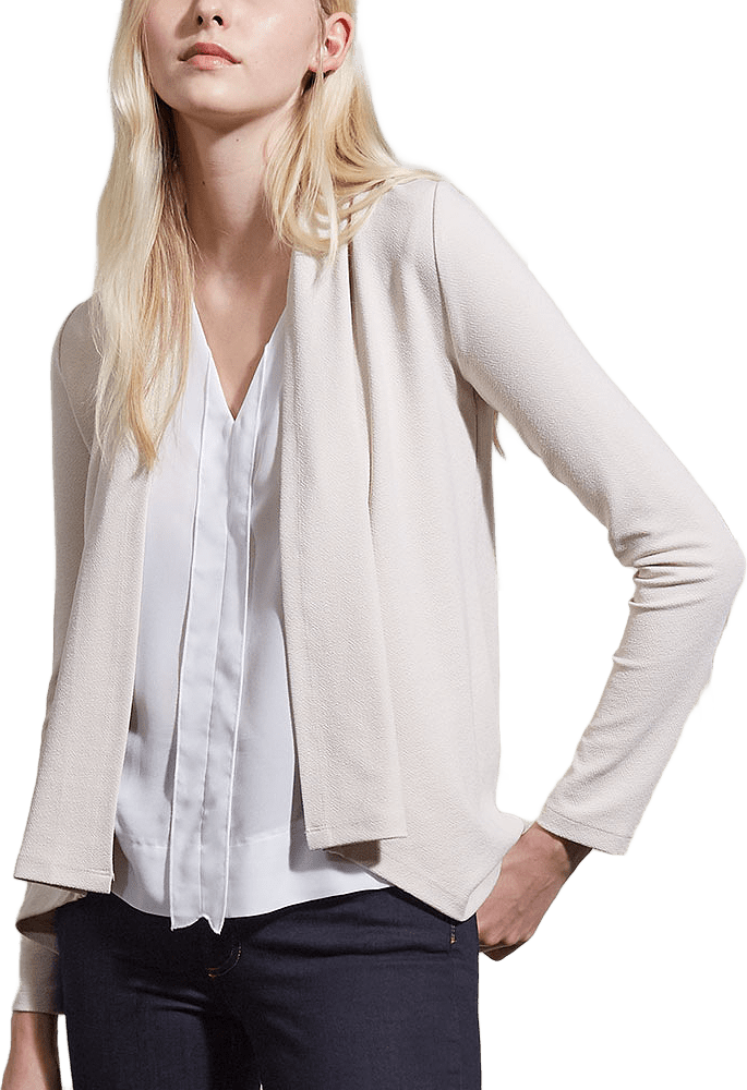 Josie Jersey Jacket, från French Connection, i färgen Sugarcoral.