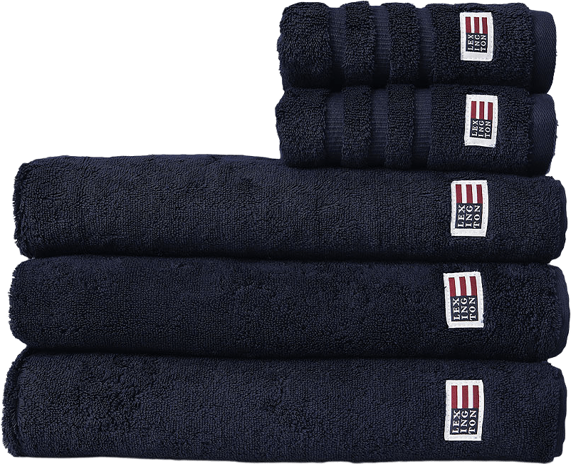 Handduk Original, från Lexington, i färgen Dress Blue.