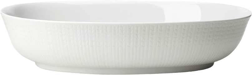 Ugnsfat, Swedish Grace, 20x28 cm, från Rörstrand, i färgen Snö.