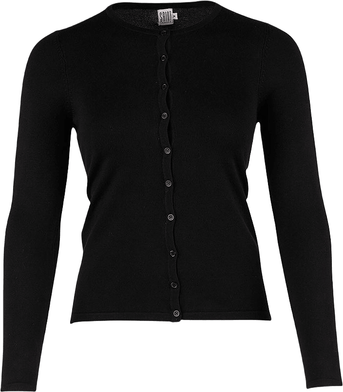 MilaSZ Cardigan, från Saint Tropez, i färgen Black.