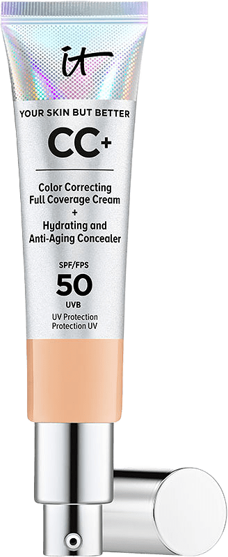 CC+ Cream SPF50, från IT Cosmetics, i färgen Neutral Medium.