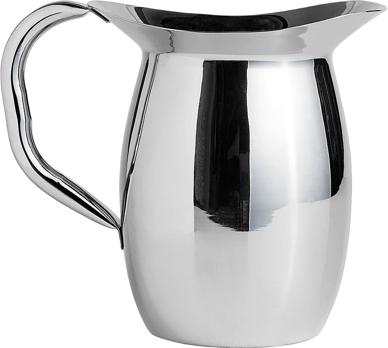 Indian Steel Pitcher Large, från HAY, i färgen Steel.