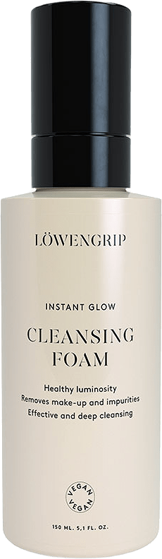 Instant Glow - Cleansing Foam Facial Cleanser, från LÖWENGRIP.