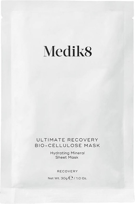 Ultimate Recovery Bio Cellulose Mask, 6 ark, från Medik8.