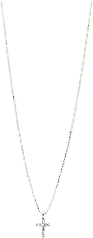 Halsband, Clara Crystal, från Pilgrim, i färgen Silver.