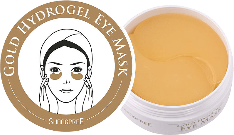 Gold Hydrogel Eye Mask