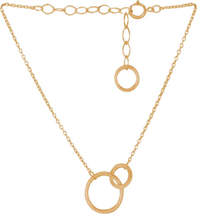 Armband, Double Bracelet, från Pernille Corydon, i färgen Gold.